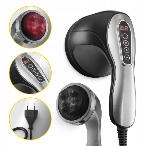 Массажная подушка  4FIZJO Body Shaping 4 в 1 Black - фото №7